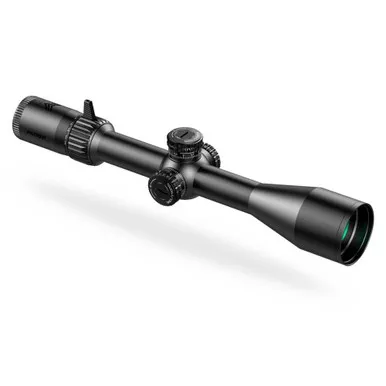 10 Ring Patriot Rifle Scope 4-16x44mm Sharpshooter Grid MIL Reticle Black
