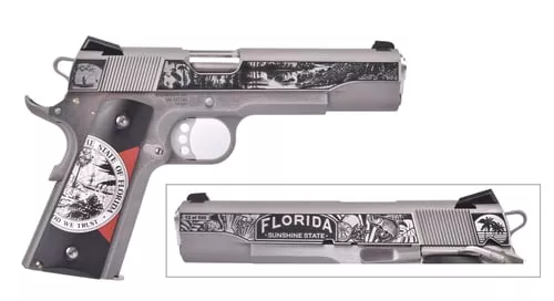 1911 GARRISON 45ACP SS/WD ENG | SHARK COAST