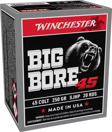 45COLT 250GR JSP BIGBORE