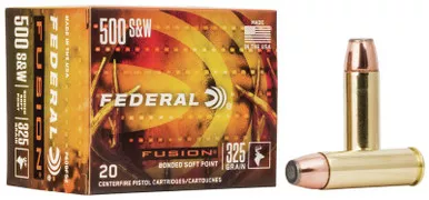 500 S&W 325gr Fusion
