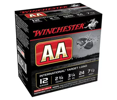 AA USAShtg 12Ga 2.75" 24gm 3.25dr #7.5