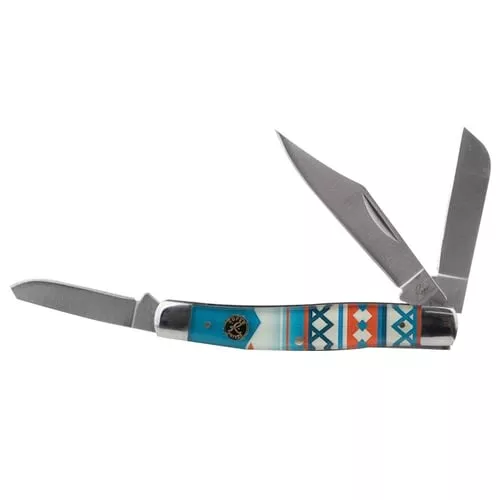 ABKT Roper Stockman Sunset Knife 3 Blades