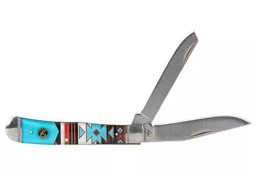 ABKT Roper Trapper Sunset Series II Knife 2 Blades