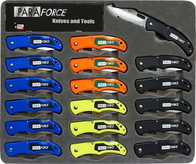 Accusharp Paraforce Lock Back Knife Set 18 Knives