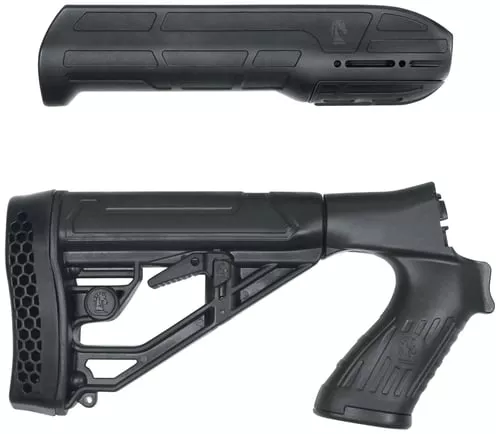 ADAPTIVE TACTICAL FOREARM/STK MBERG 500/590/88 12GA BLACK