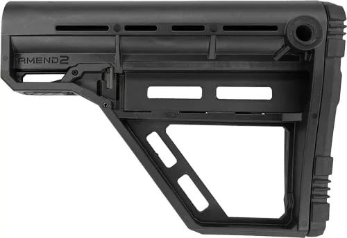 AMS MODULAR M-LOK BASE MIL-SPEC CARBINE STOCK BLACK