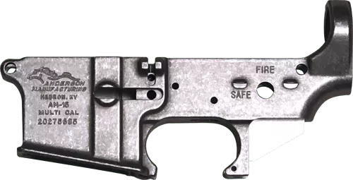 Anderson AM-15 Forged Stripped AR15 Lower Receiver - Unfinished
