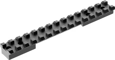 Audere Remington 700 Short Action Rail 0 MOA Black