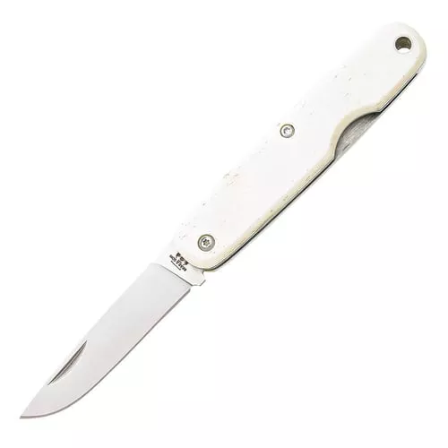 Bear & Son Cocobolo Slip Joint Execute Folding Knife 2-1/4 Drop Point Blade White Smooth Bone