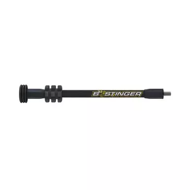 BEE STINGER MicroHex 12in Matte Black Stabilizer (MHX12MB)