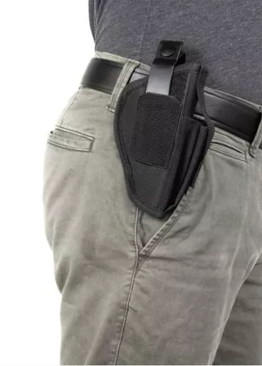 Belt Holster Ambi SA 3-4" Med Black