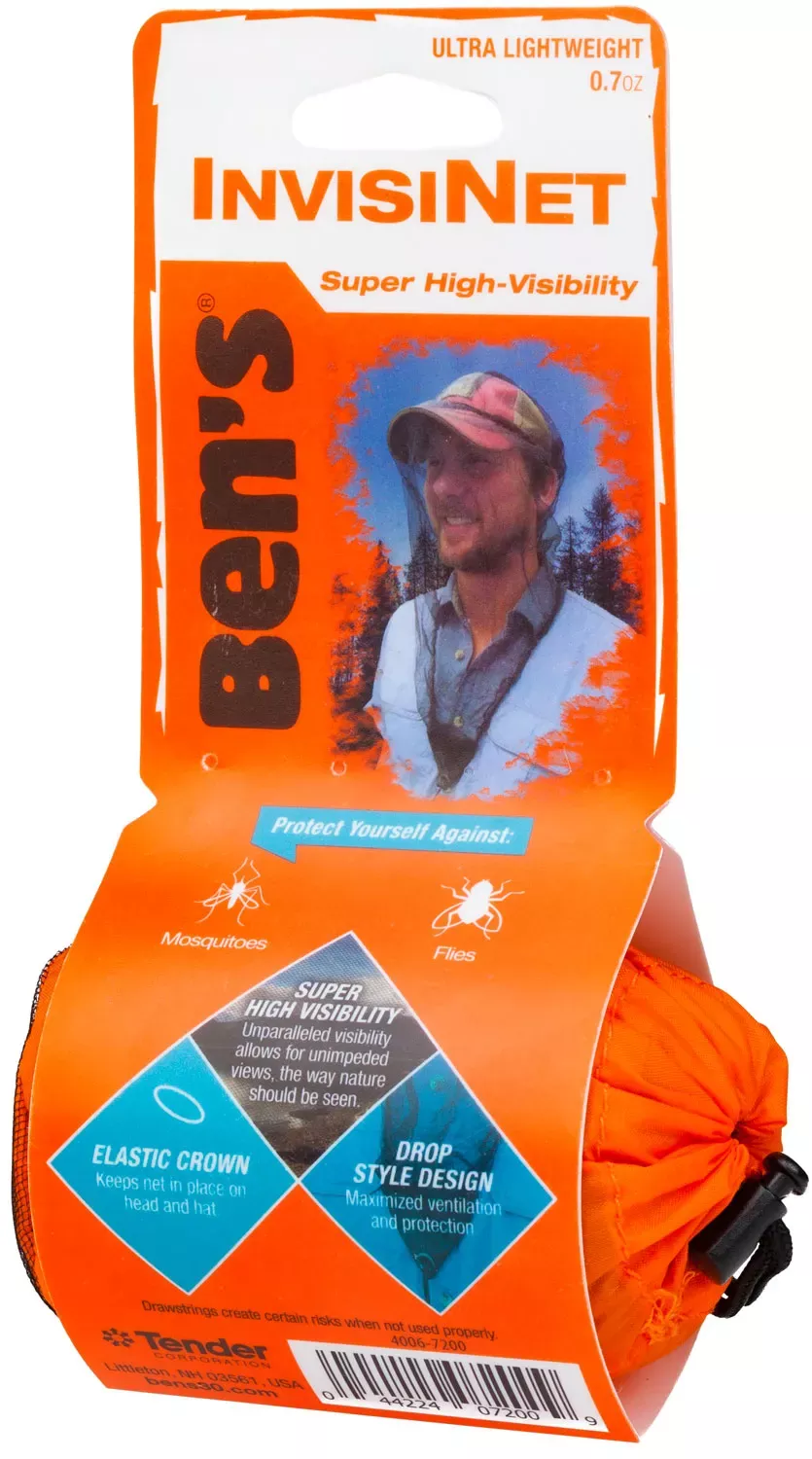 Ben's InvisiNet Head Net Brown Full Face Mask