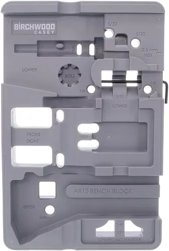 Birchwood Casey ARBENCH-BLOCK Bench BlockGray AR-15