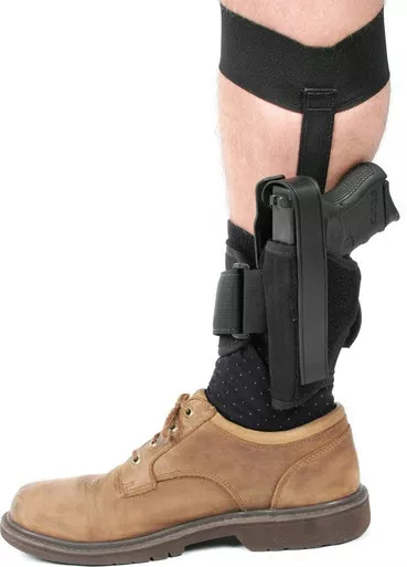 Blackhawk Ankle Holster Left Hand - Black (Size 00)