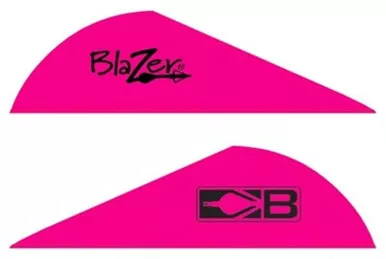 Bohning Blazer Vanes 2 Inch Hot Pink 100 Pack