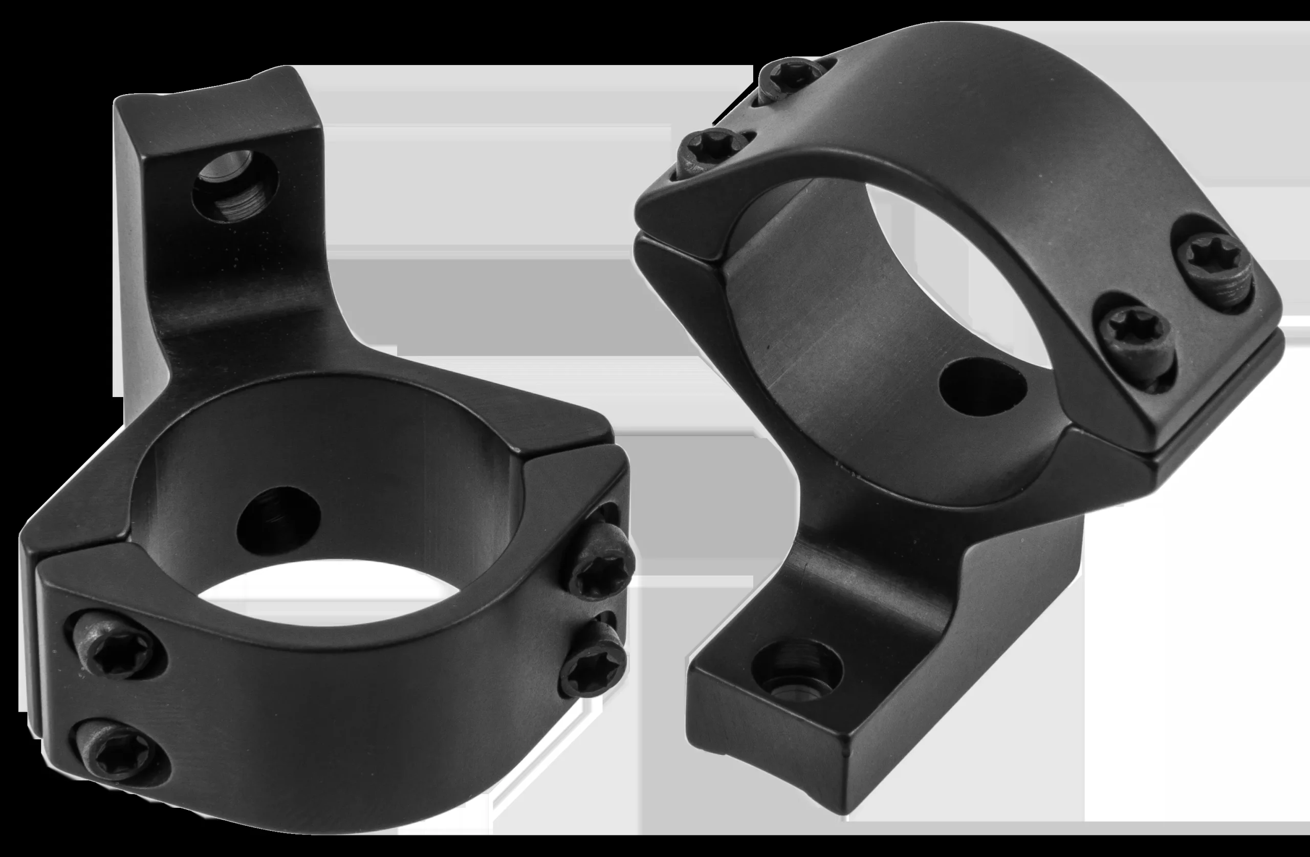 Browning 12313 Integrated Scope Mount System Scope Ring Set Browning AB3 High 1" Tube Matte Black Aluminum