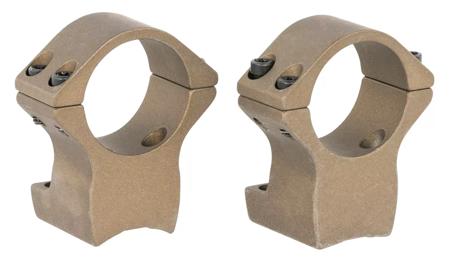 Browning Integrated Scope Mount SystemBurnt Bronze Cerakote Browning X-Bolt 1" Tube Medium Rings X-Lock Mount .500" Mount Height Aluminum Rifle