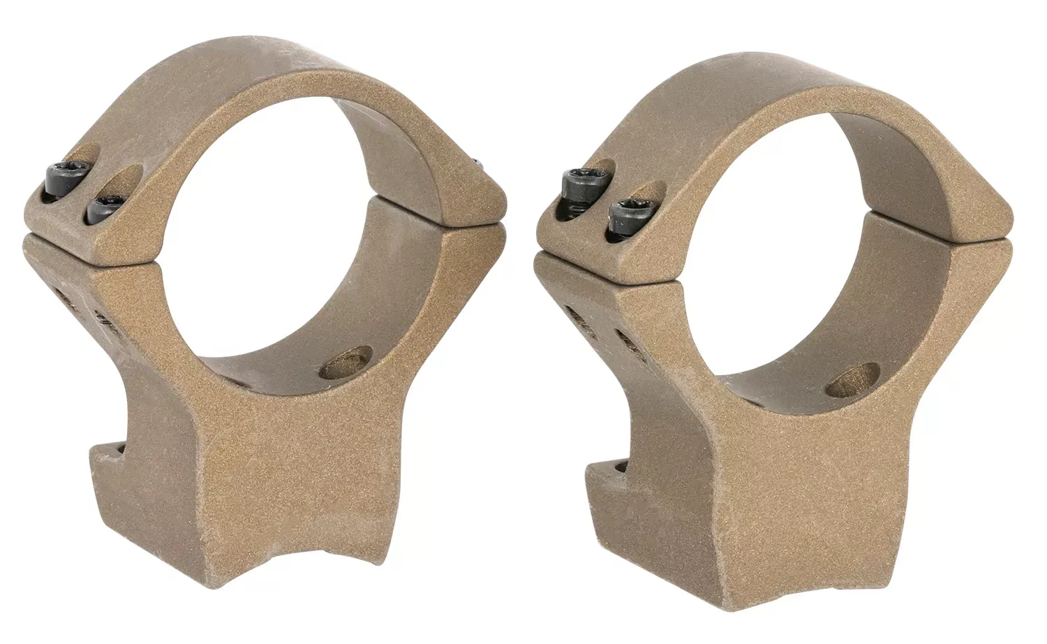 Browning Integrated Scope Mount SystemBurnt Bronze Cerakote Browning X-Bolt 30mm Tube Medium Rings X-Lock Mount .500" Mount Height Aluminum Rifle