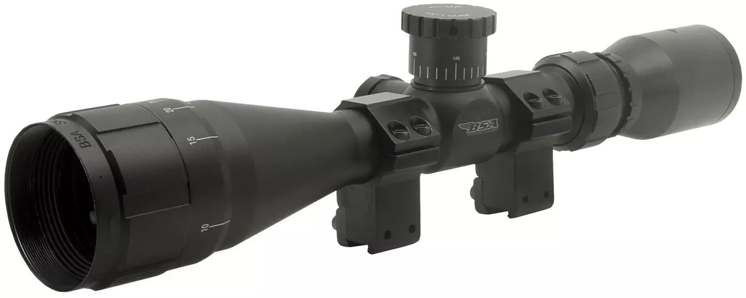 BSA Sweet 22 Matte Black 4-12x 40mm AO 1"