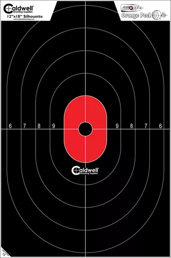 Caldwell Center Mass Target Orange/Black 8-Pack