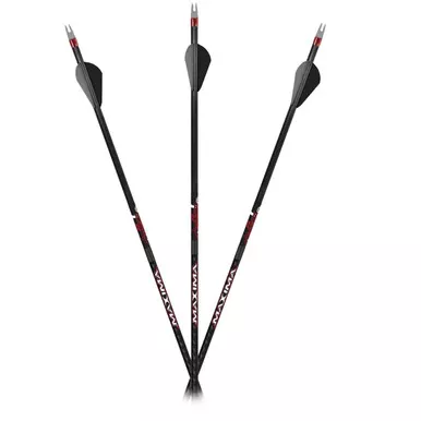 Carbon Express Maxima Sable RZ 350 Hunting Arrows 12 Pack