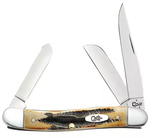 CASE KNIVES 6.5 BONE STAG MEDIUM STOCKMAN