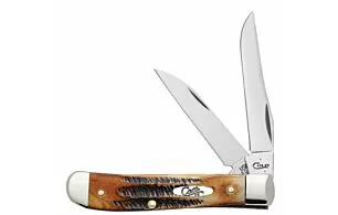 CASE KNIVES 6.5 BONE STAG MINI TRAPPER!!