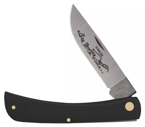 CASE KNIVES BLACK SYNTHETIC SMOOTH SOD BUSTER