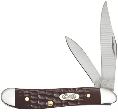 CASE KNIVES JIGGED BONE SYNTHETIC PEANUT