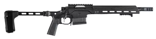 Christensen Arms 8011102900 Modern Precision6.5 Creedmoor 12.50" 5+1, Black Nitride Finish, Black SB Tactical Folding Brace, Polymer Grip