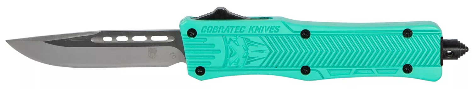 CobraTec Knives CTK-1Small 2.75" OTF Drop Point Plain D2