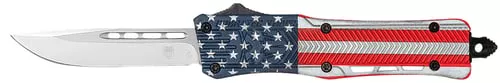 COBRATEC MEDIUM CTK1 OTF AMERICAN FLAG 3" DROP POINT