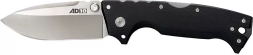Cold Steel CS28DD AD-104" Folding Drop Point Plain S35VN SS Blade/Black G10 Handle Includes Pocket Clip
