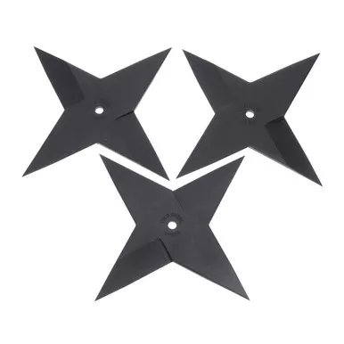 COLD STEEL Medium Sure Strike 3-Pack Throwing Stars (CS-80SSB3Z)
