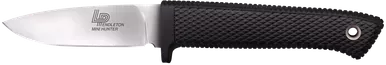 Cold Steel Pendleton Mini Hunter Fixed Blade Knife 3" CPM 3V Stonewashed Blade Kray-Ex Handle Black
