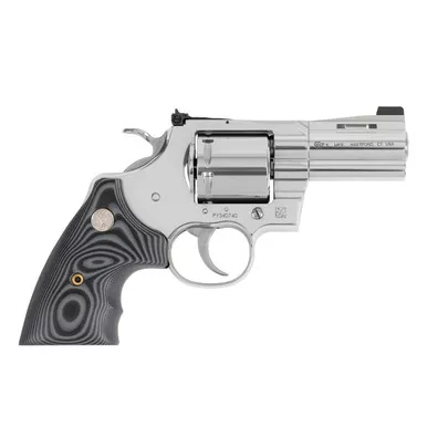 COLT'S MANUFACTURING Python Combat Elite .357 Magnum 3in 6rd Polished Stainless Steel Revolver (PYTHON-SP3NS)