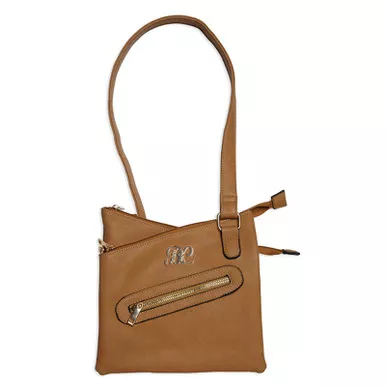 ConCarry Purse CrossBody Tan Leather
