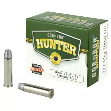 Corbon 357 Magnum Ammunition 200 Grain Hard Cast 20 Round Box