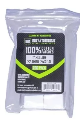 Cotton Patches 1" Square 200 Pk