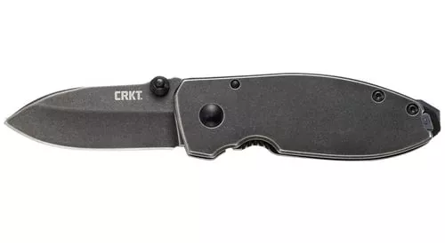 CRKT Squid Black Stonewash Knife 2-1/5 Drop Point Blade