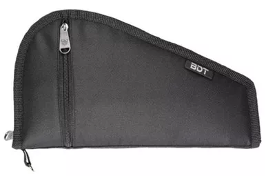 Deluxe Pistol Case W/Pocket Black 9"x6"