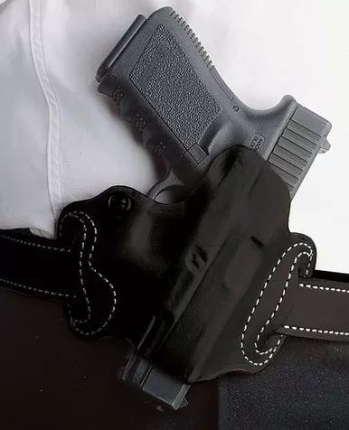 DeSantis Mini Slide Holster FN 503 Black Leather