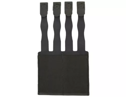 DOUBLE M4 MAGAZINE POUCH MOLLE MOUNT BLACK