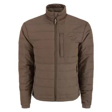 DRAKE Men's MST Synthetic Down Pack Mud Brown Jacket (DW1058-MDB)