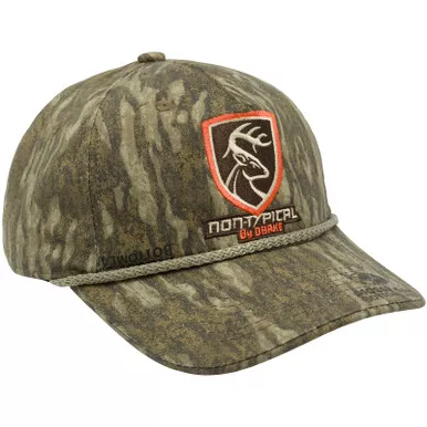 DRAKE Non-Typical Five-Panel Mossy Oak Bottomland Cap (DNT8004-006)