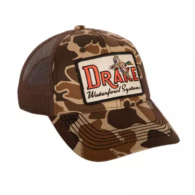 DRAKE Square Patch Foam Front Old School Ball Cap (DH1690-016)