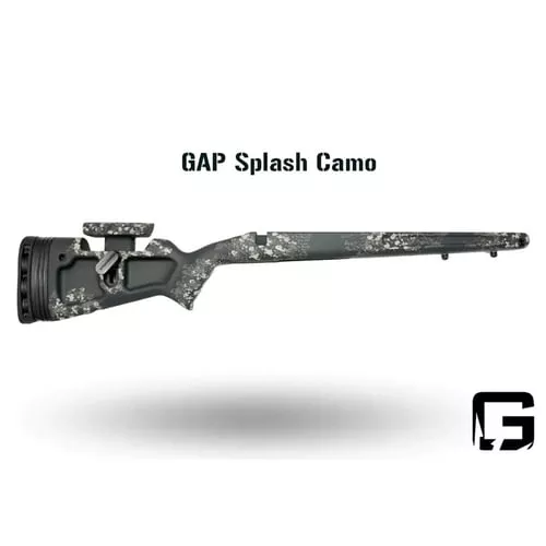 EAGLE PRO LONG ACTION RIGHT HAND RIFLE STOCK GAP SPLASH CAMO