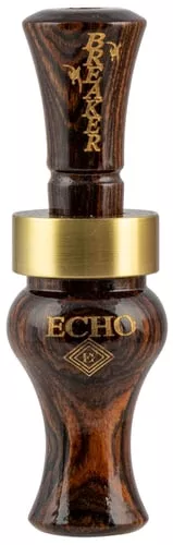 Echo Calls 78913 BreakerSingle Reed Mallard Hen Sounds Attracts Ducks Brown Bocote Timber