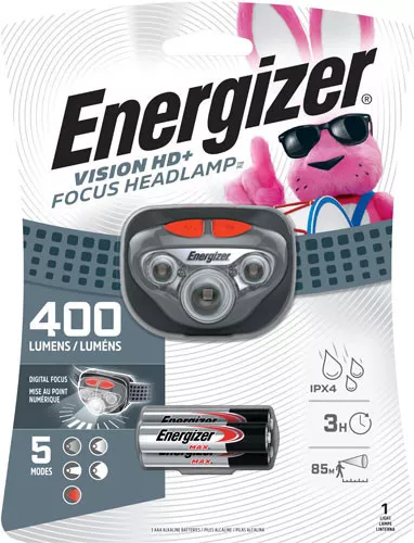 Energizer Vision HD Plus 400 Lumen Headlamp