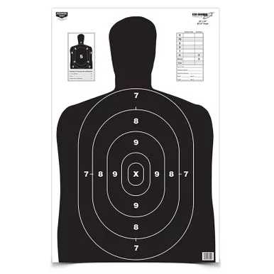 Eze-Scorer 23x35" BC27 Black Targets 5pk
